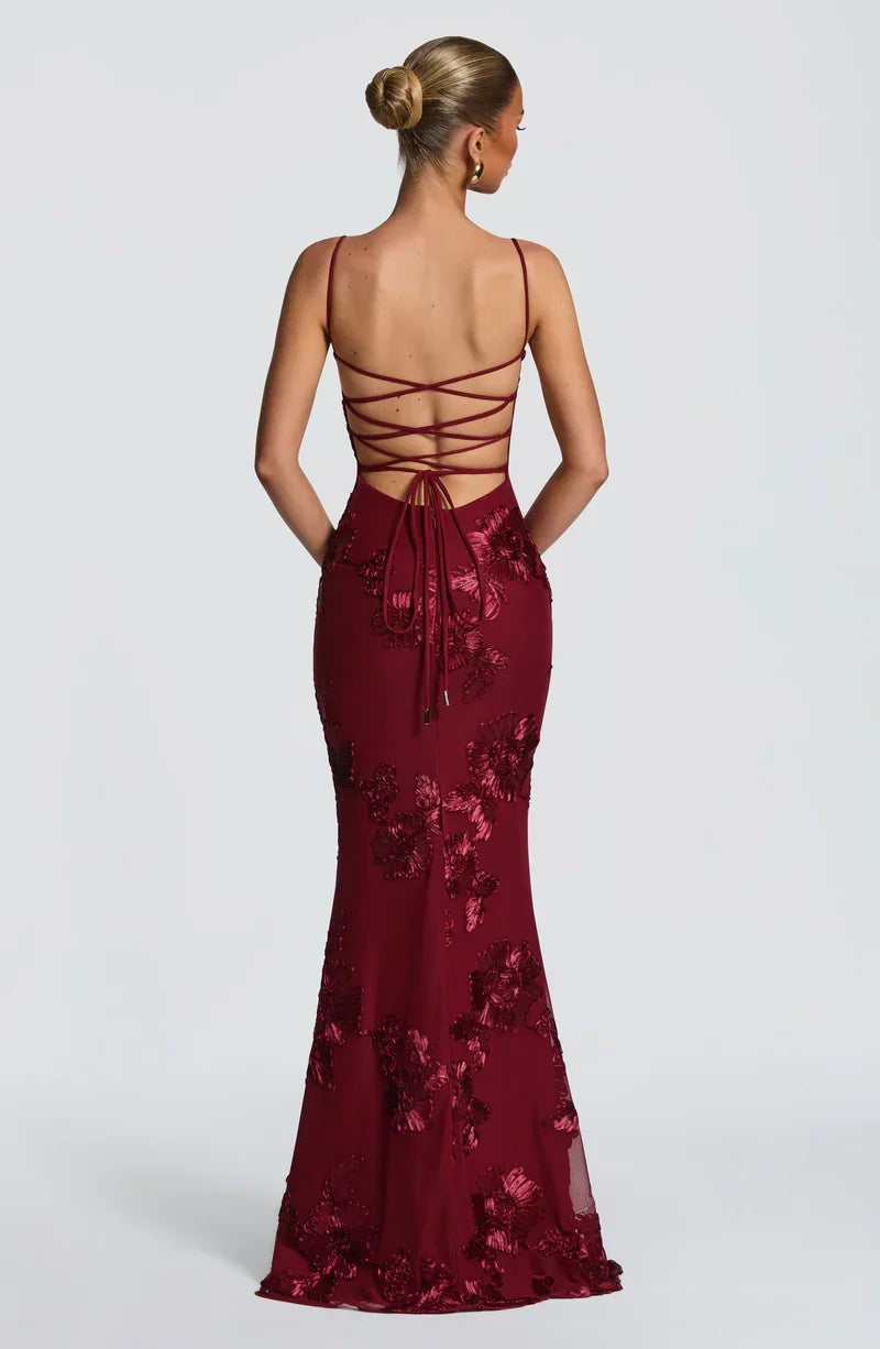 Velour Maxi Dress