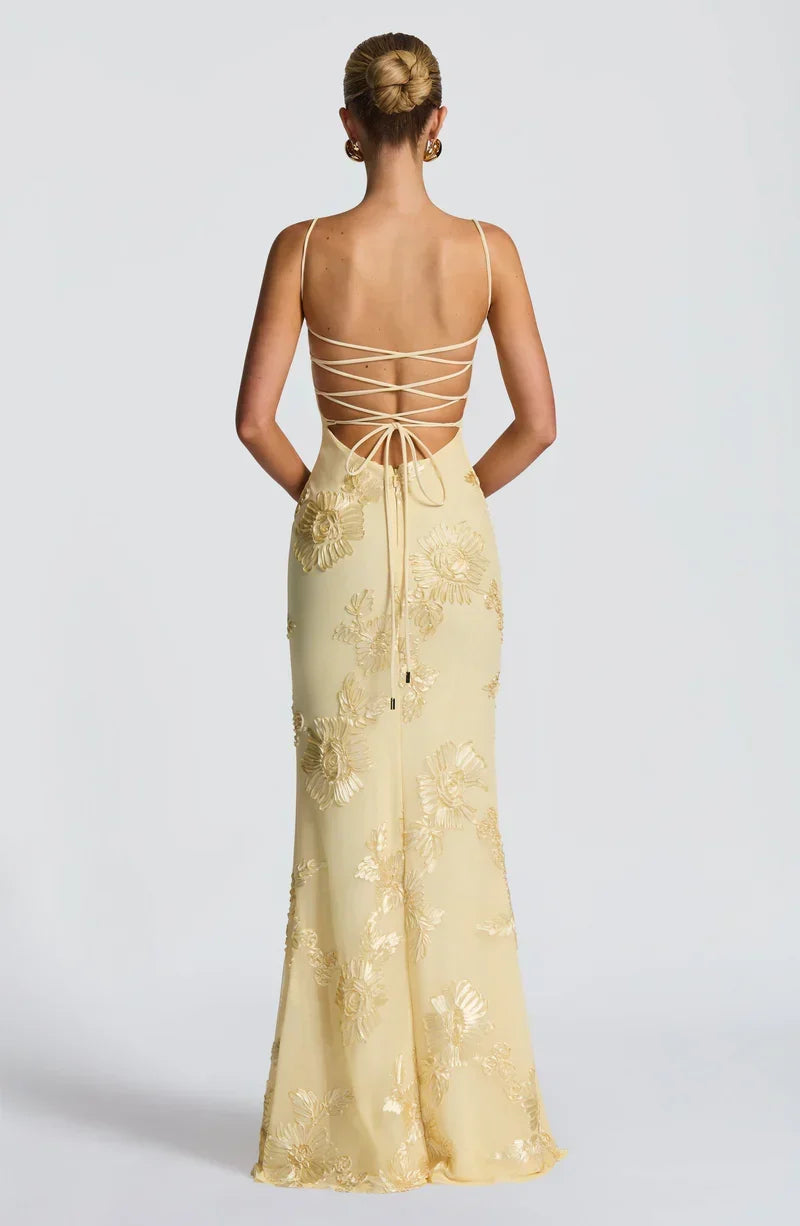 Velour Maxi Dress