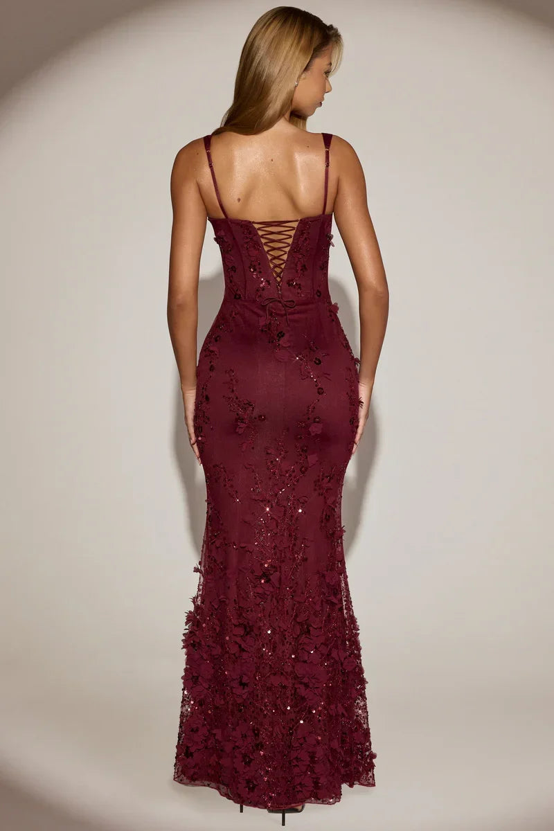 Embellished Maxi Dress