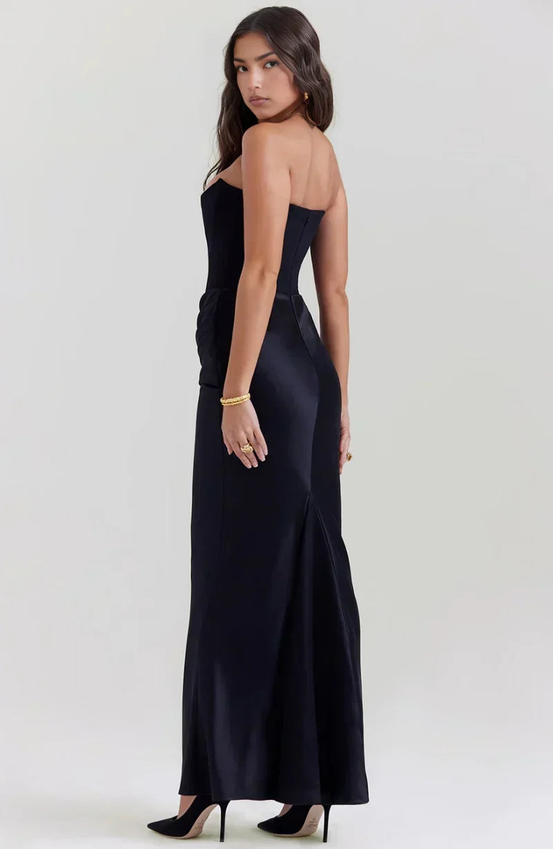 Bella Elegant Strapless Dress