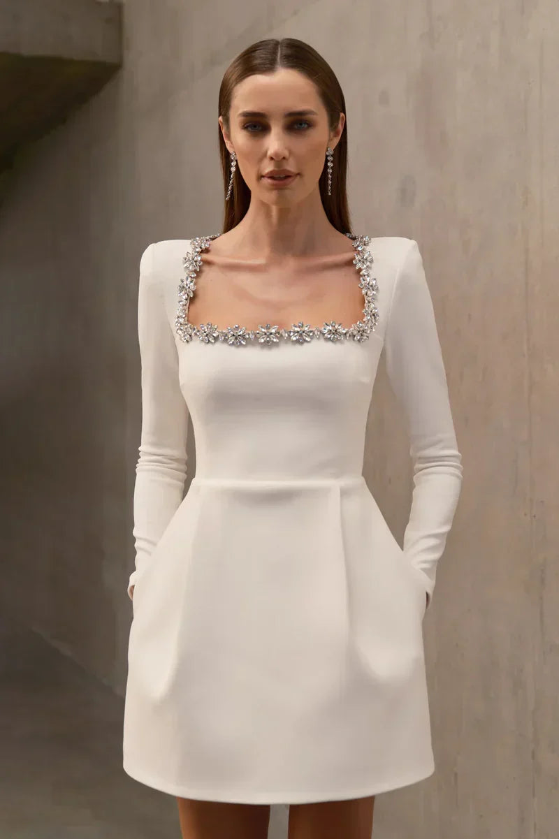 The Elodie Velvet Dress